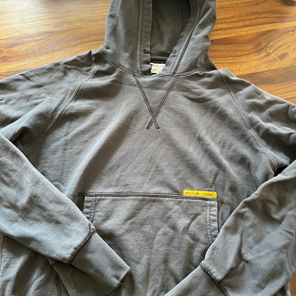 Volcom Stone stonewashed black Hoodie M